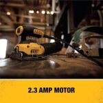 DEWALT Palm Sander, 1/4 Sheet, 14,000 OPM (DWE6411K) - Image 3