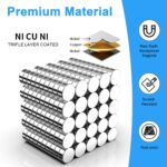 Magnets for Crafts, Caturledas 250 Pack 5x2mm - Image 3