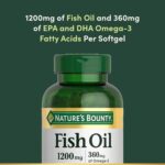 Nature's Bounty Fish Oil Omega 3 Supplements - Image 4